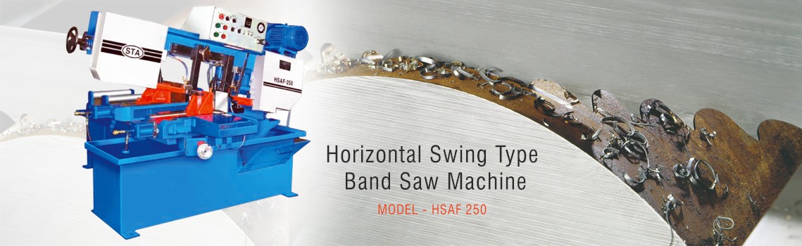 Broaching Machines, Broaching Machines Manufacturer, Horizontal Swing Type Band Saw Machines
